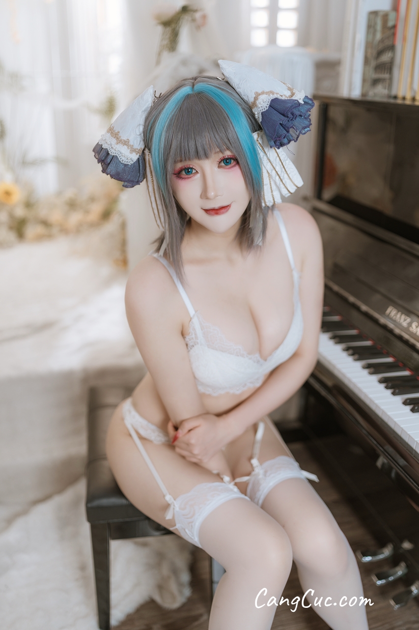 Coser@兔胖胖 – 柴郡 礼服
